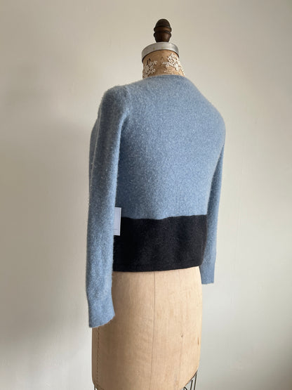 Abstract Art Patched Upcycled Cashmere Size XS/S #CASXSS12