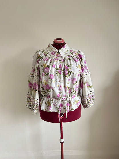 Jorgen Blouse - One of a Kind Upcycled Buttondown Size XL/2X #JOR9