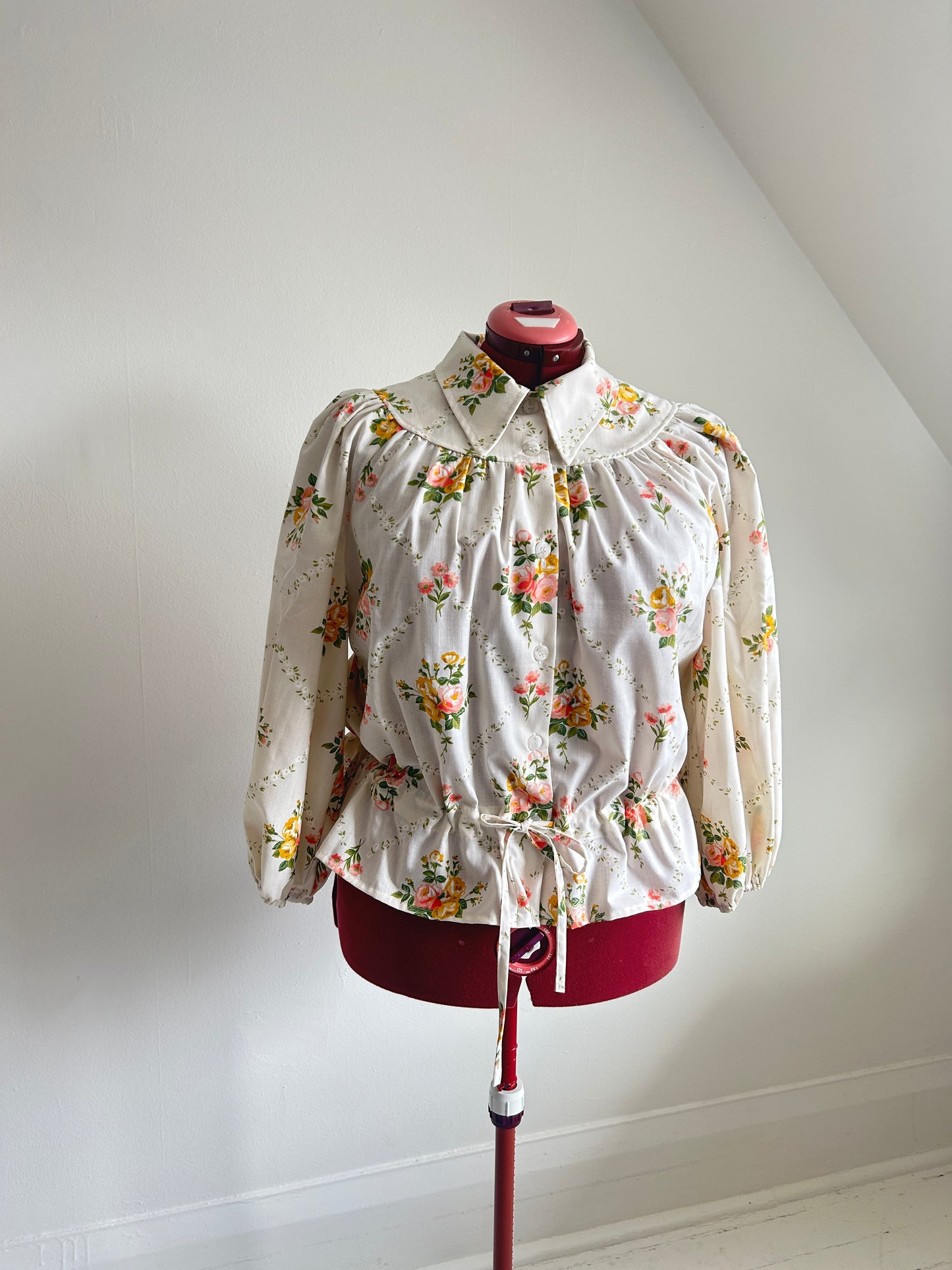 Jorgen Blouse - One of a Kind Upcycled Buttondown Size 2X/3X #JOR17