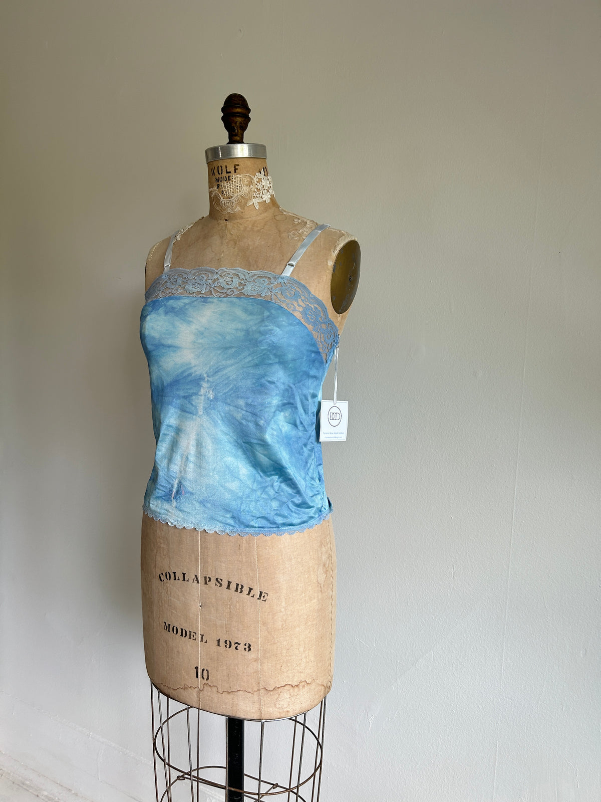 Hand Dyed Vintage Cami Size XS #VIN16