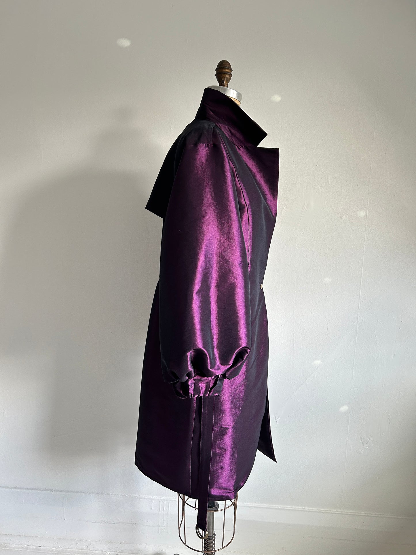 Edit Trench with Lightweight Tafetta Orchid Sizes XS-3X #CTEOR