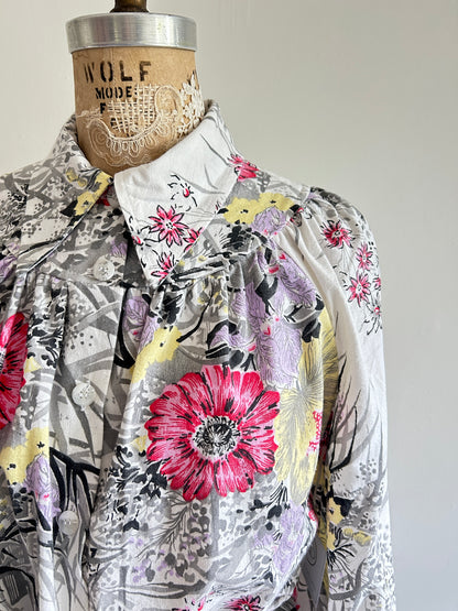 Jorgen Blouse - One of a Kind Upcycled Buttondown Size S/M #JORSM4