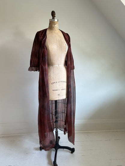 Vintage Hand Dyed Romantic 2 Piece Set Size S #VIN15