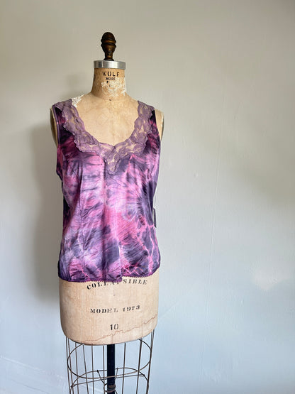 Hand Dyed Vintage Cami Size M/L #VIN12