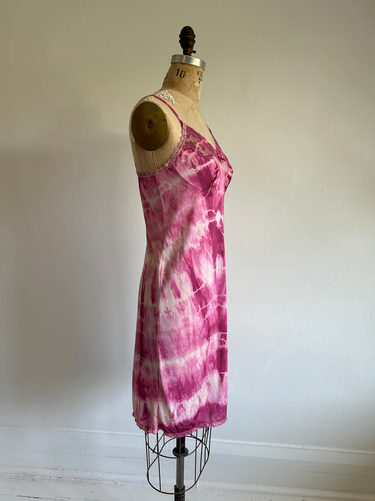 Hand Dyed Vintage Slip Dress Size S/M #VIN22