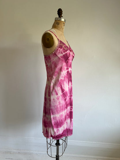 Hand Dyed Vintage Slip Dress Size S/M #VIN22