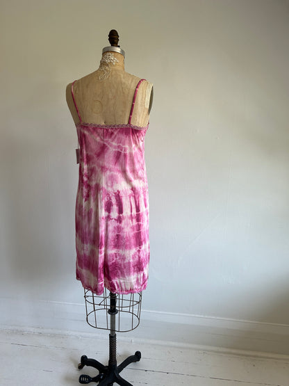 Hand Dyed Vintage Slip Dress Size S/M #VIN22