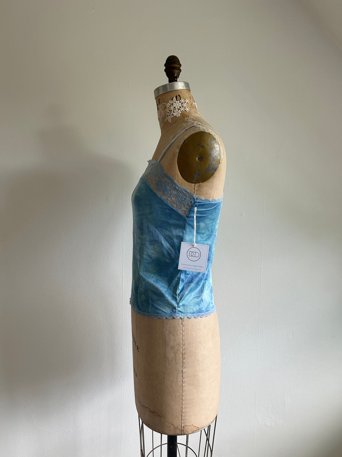 Hand Dyed Vintage Cami Size XS #VIN16