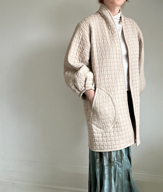 Vivianne Jacket Upcycled Quilt Size M/L #CVJQML108