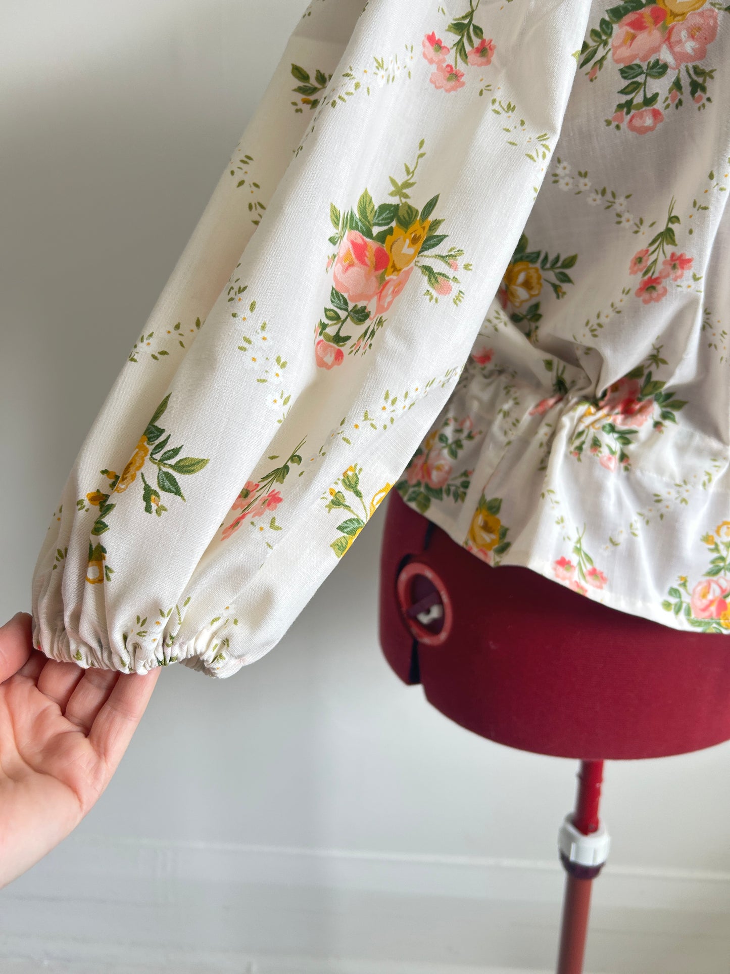 Jorgen Blouse - One of a Kind Upcycled Buttondown Size 2X/3X #JOR17