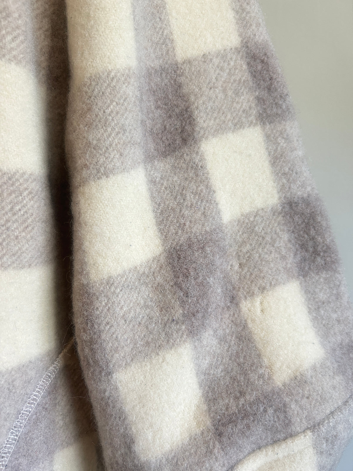 Vivianne Jacket with Upcycled Vintage Wool Blanket Size M/L #CVJWML6