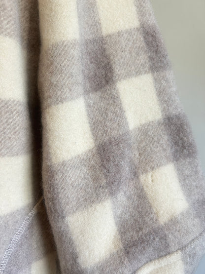 Vivianne Jacket with Upcycled Vintage Wool Blanket Size M/L #CVJWML6