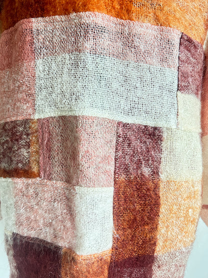 Vivianne Jacket with Upcycled Vintage Mohair Wool Size 2X/3X #CVJM23X35