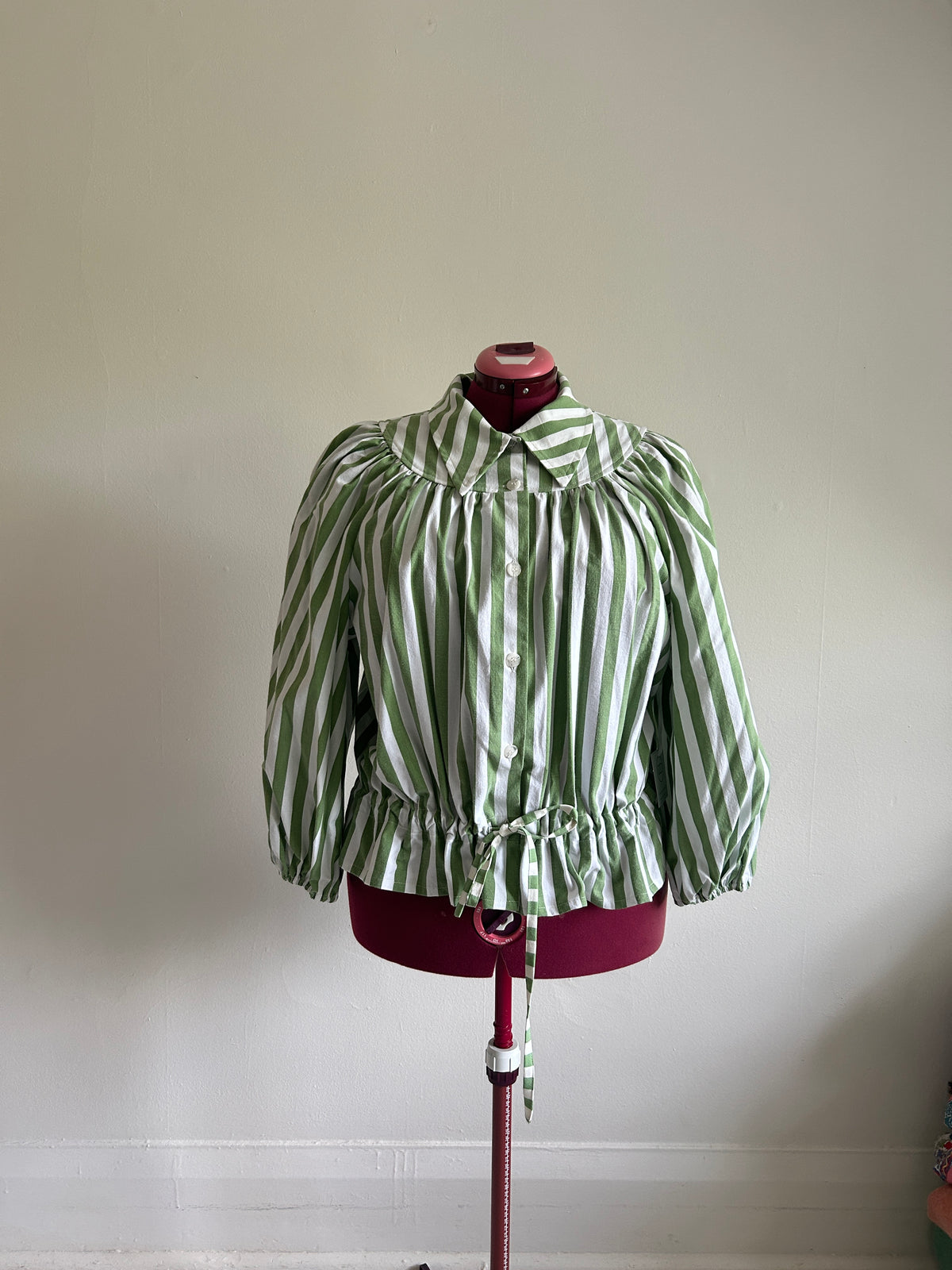 Jorgen Blouse - One of a Kind Upcycled Buttondown Size 2X/3X #JOR23X15