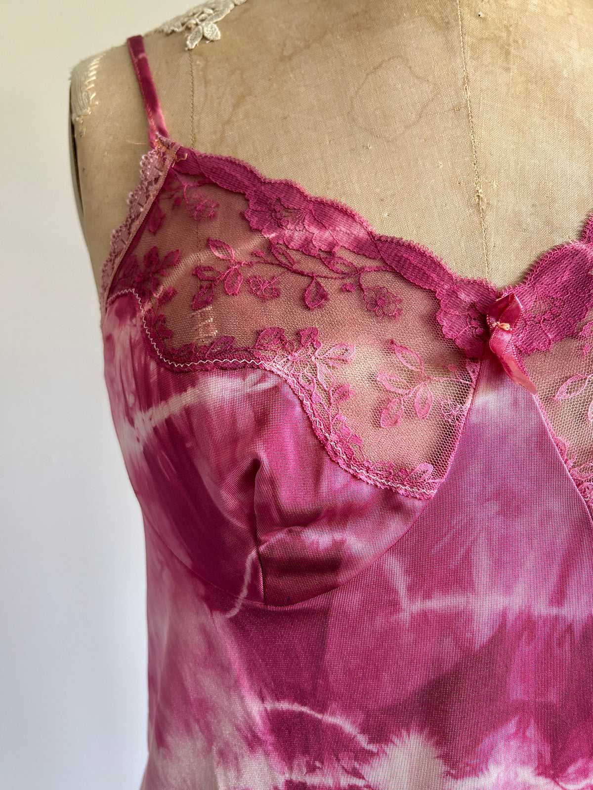 Hand Dyed Vintage Slip Dress Size S/M #VIN22