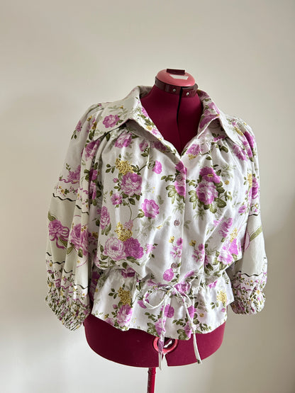 Jorgen Blouse - One of a Kind Upcycled Buttondown Size XL/2X #JOR9