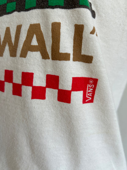 Reworked Preloved Vans Tshirt - Circle Series Size S/M #TSHIRT1