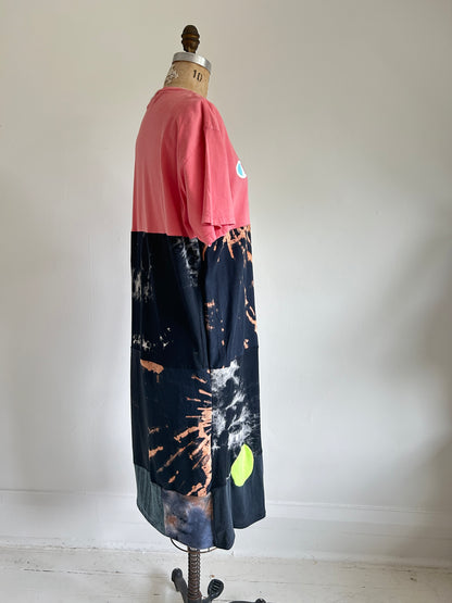 Vintage & Upcycled Tshirt Dress Size L/XL #TDRESS8