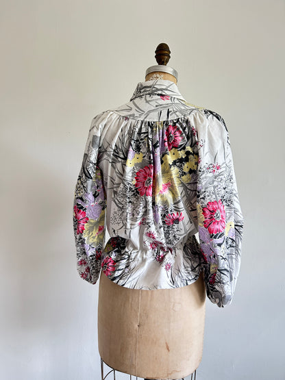 Jorgen Blouse - One of a Kind Upcycled Buttondown Size S/M #JORSM4