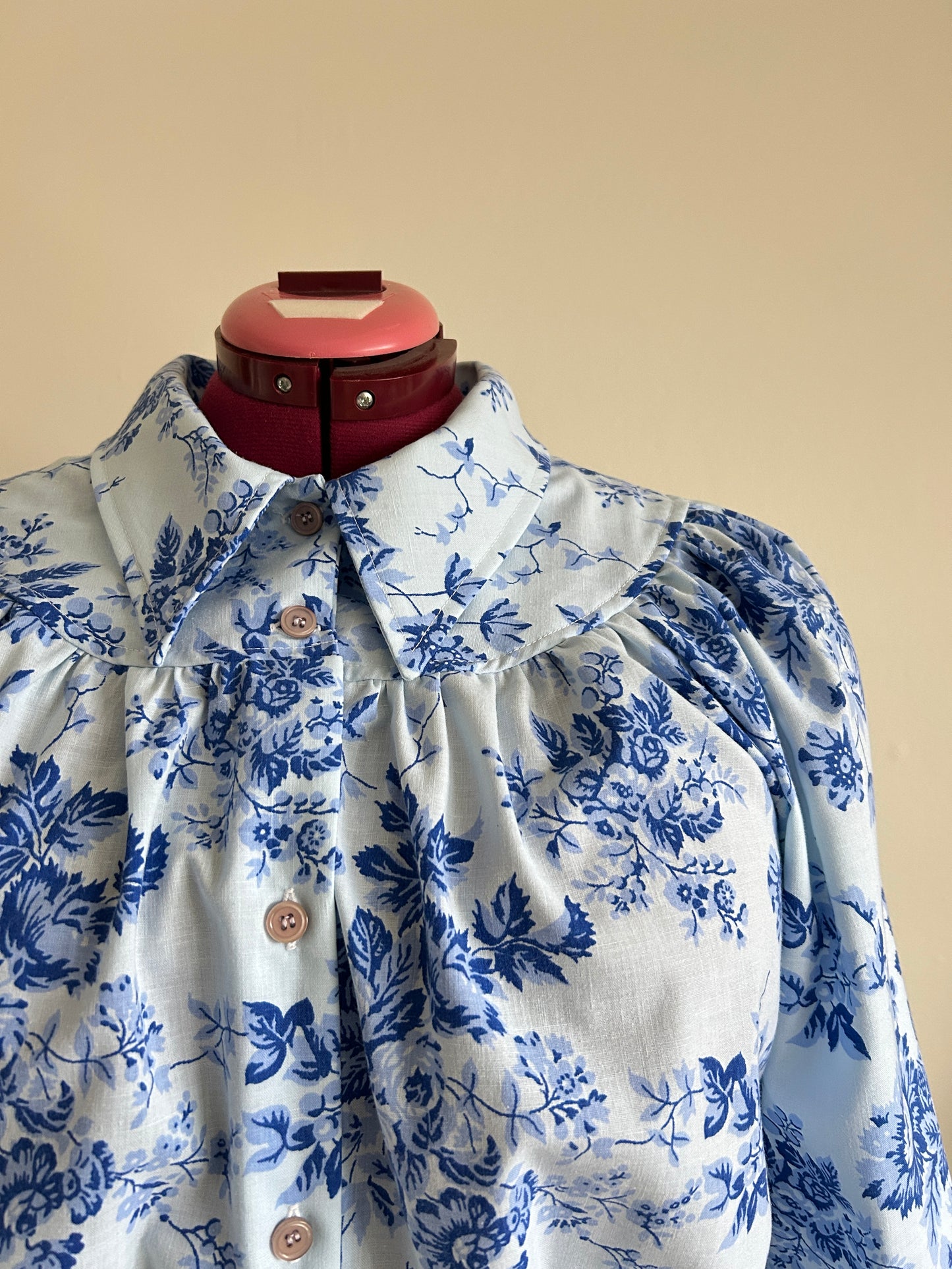 Jorgen Blouse - One of a Kind Upcycled Buttondown Size XL/2X #JOR11