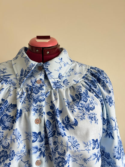Jorgen Blouse - One of a Kind Upcycled Buttondown Size XL/2X #JOR11