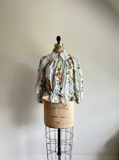 Jorgen Blouse - One of a Kind Upcycled Buttondown Size S/M #JORSM2