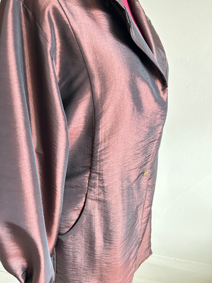 Edit Trench with Lightweight Tafetta Chocolate Sizes XS-3X #CTEC