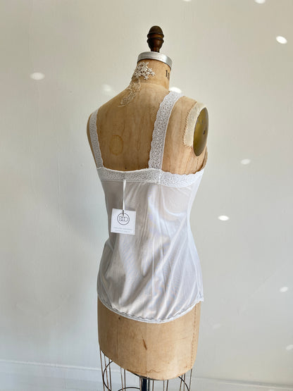 Vintage off white Lace Cami Slip Size XS/S #VIN1