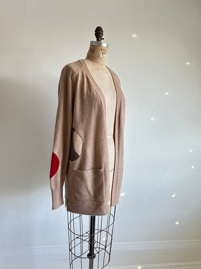 Abstract Art Patched Upcycled Cashmere Sweater M/L #CASML6