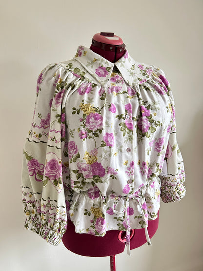 Jorgen Blouse - One of a Kind Upcycled Buttondown Size XL/2X #JOR9