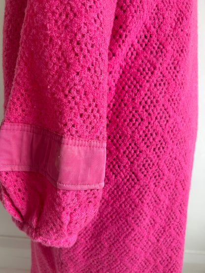 Trench with Vintage Wool Blanket Size 2X/3X #CTDW23X6