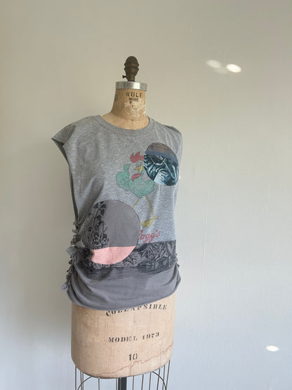 Reworked Preloved Keloggs Tshirt - Circle Series Size M/L #TSHIRT7