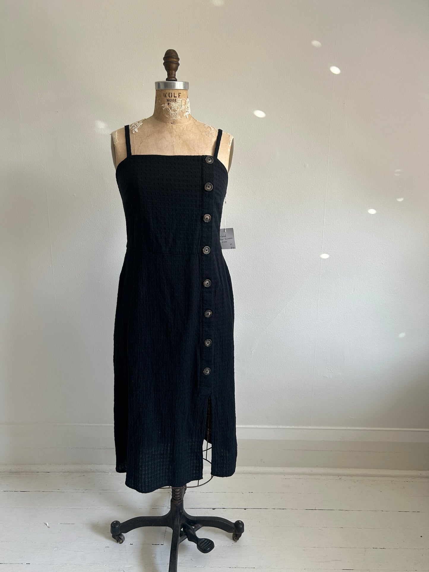 Preloved Cotton Summer Dress Size M #VIN6