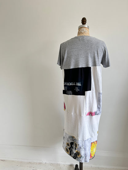 Vintage & Upcycled Tshirt Dress Size S/M #TDRESS8