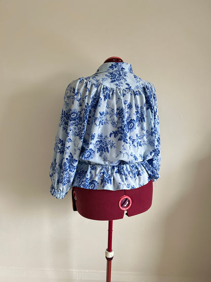 Jorgen Blouse - One of a Kind Upcycled Buttondown Size XL/2X #JOR11