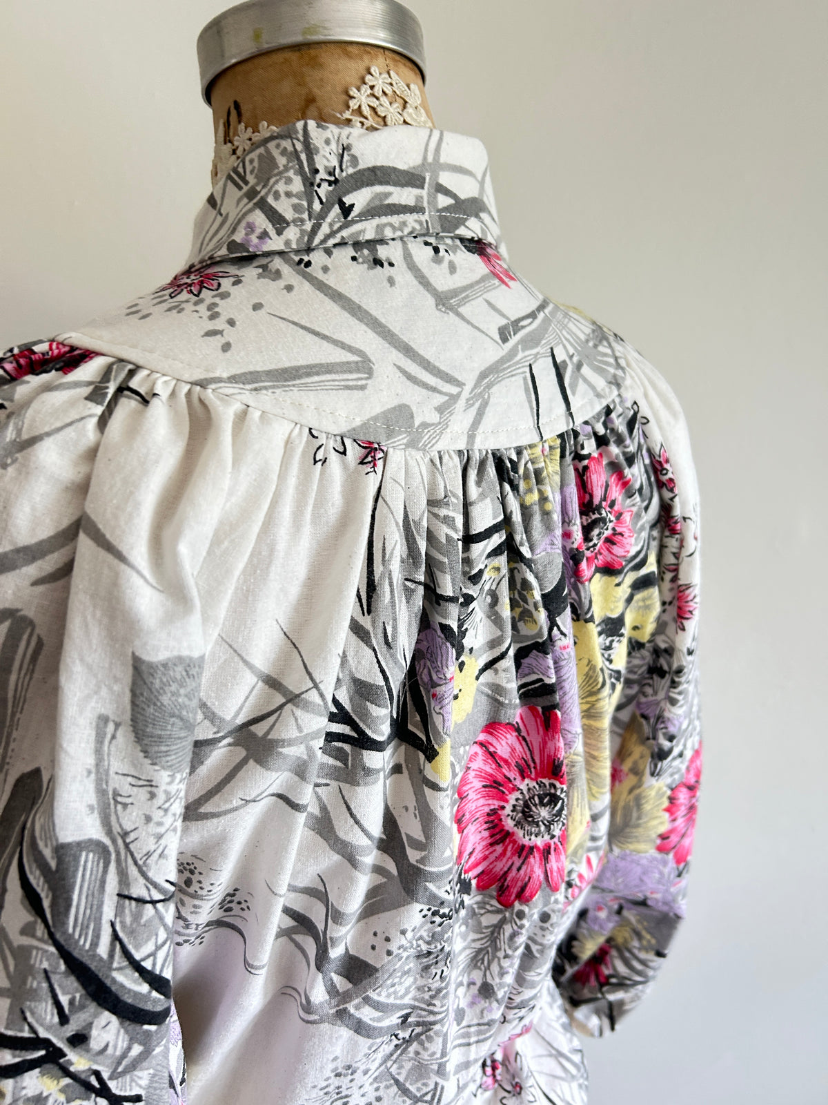 Jorgen Blouse - One of a Kind Upcycled Buttondown Size S/M #JORSM4