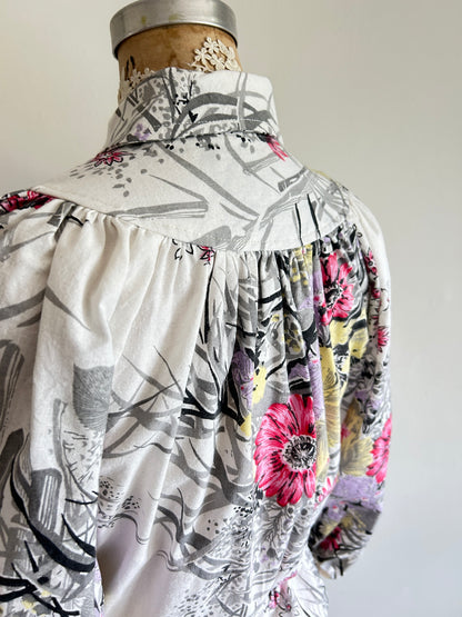 Jorgen Blouse - One of a Kind Upcycled Buttondown Size S/M #JORSM4