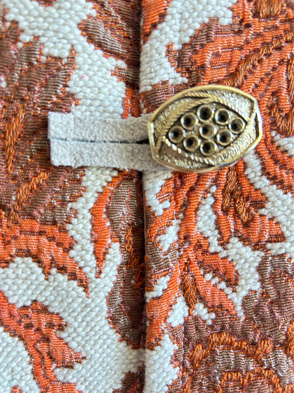 Vivianne Jacket with Upcycled Vintage Coverlet & Throw Blanket 2X/3X #CVJT23X1