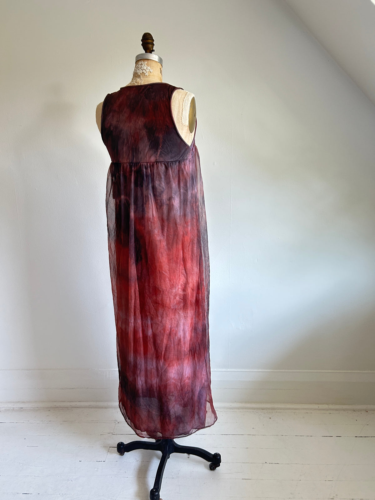 Vintage Hand Dyed Romantic 2 Piece Set Size S #VIN15