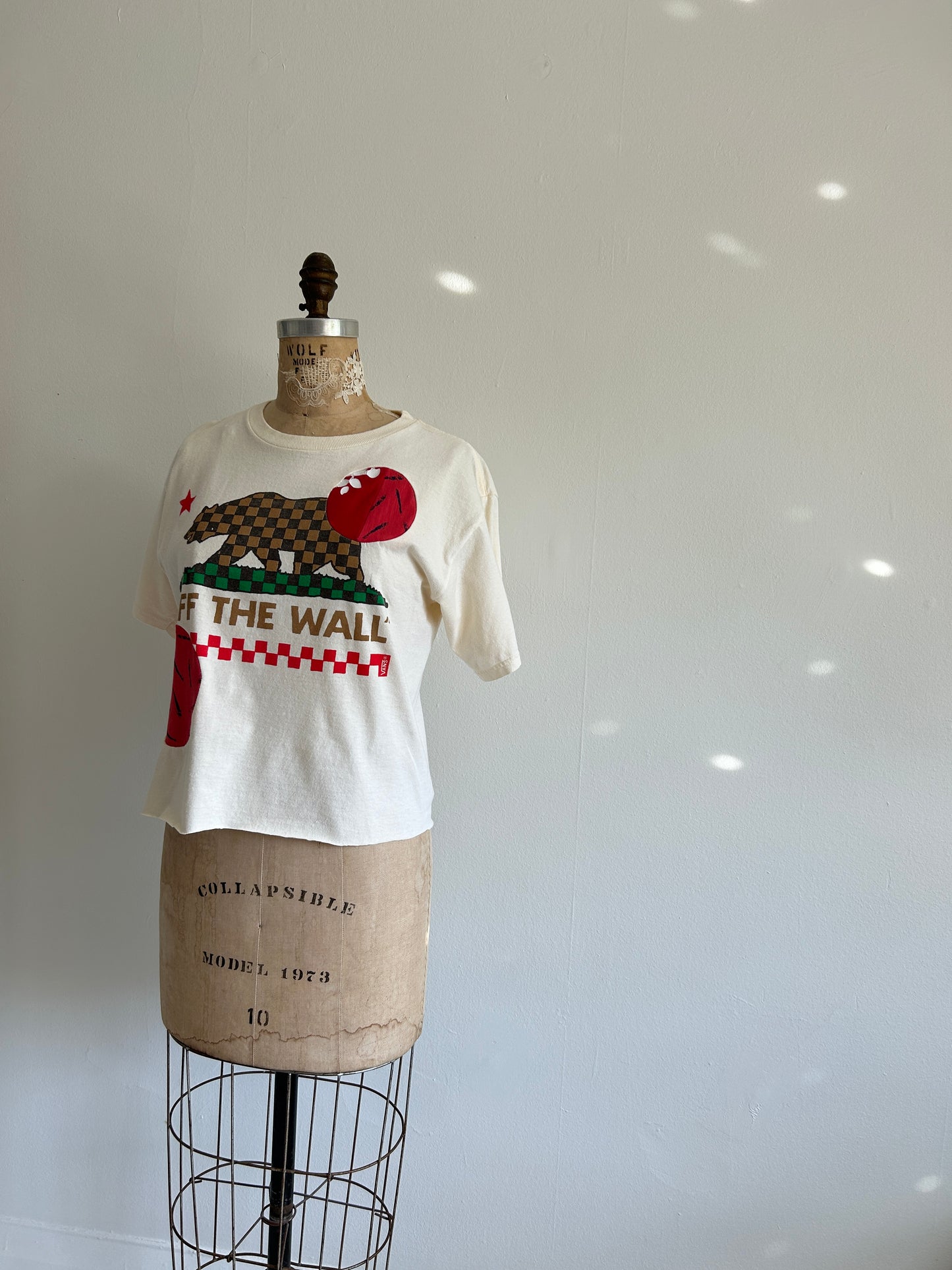 Reworked Preloved Vans Tshirt - Circle Series Size S/M #TSHIRT1