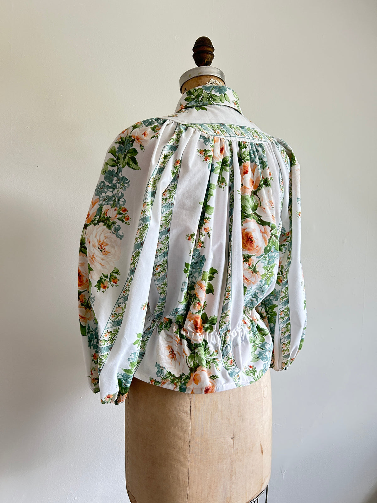 Jorgen Blouse - One of a Kind Upcycled Buttondown Size S/M #JORSM2