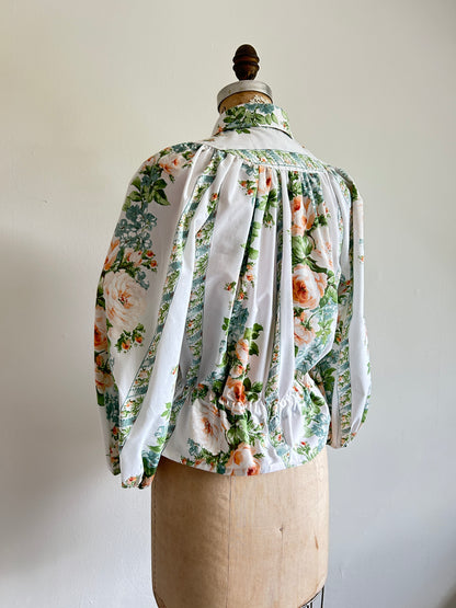 Jorgen Blouse - One of a Kind Upcycled Buttondown Size S/M #JORSM2