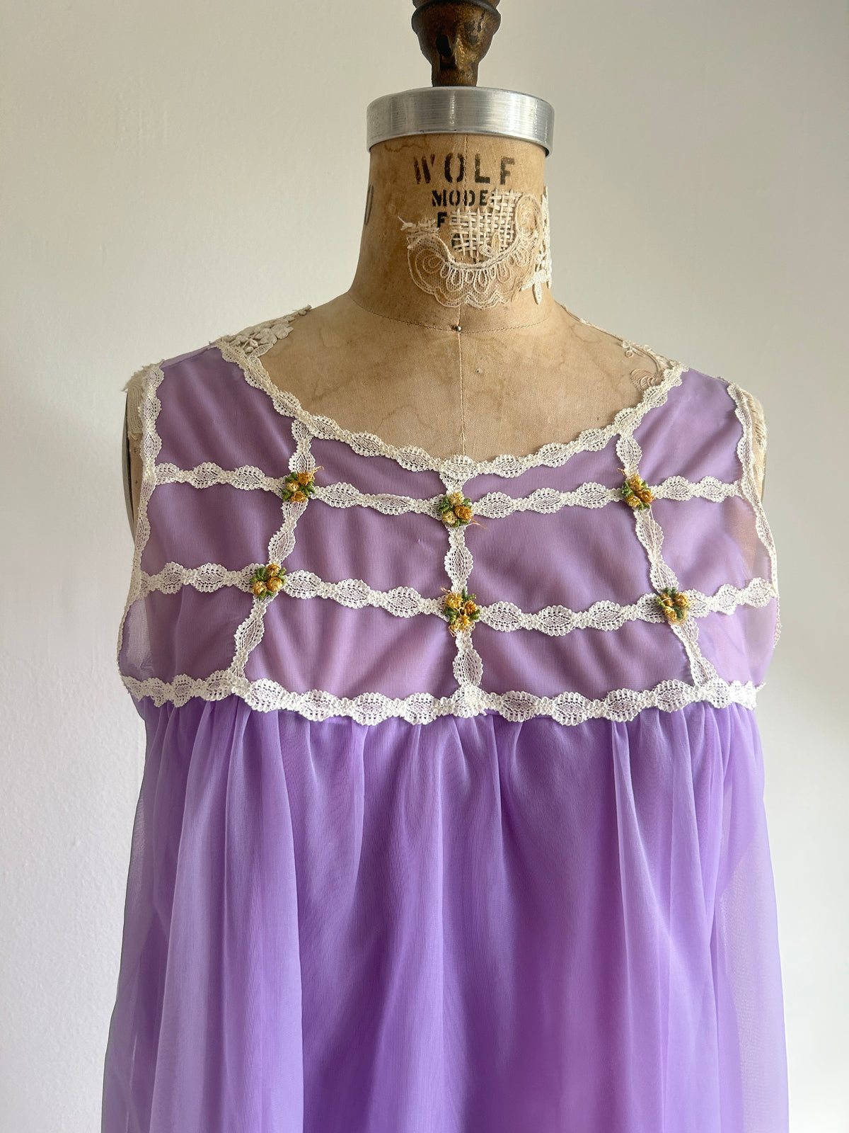 Vintage Baby Doll in Amethyst Size M/L #VIN4