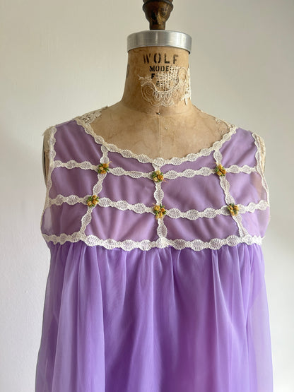 Vintage Baby Doll in Amethyst Size M/L #VIN4