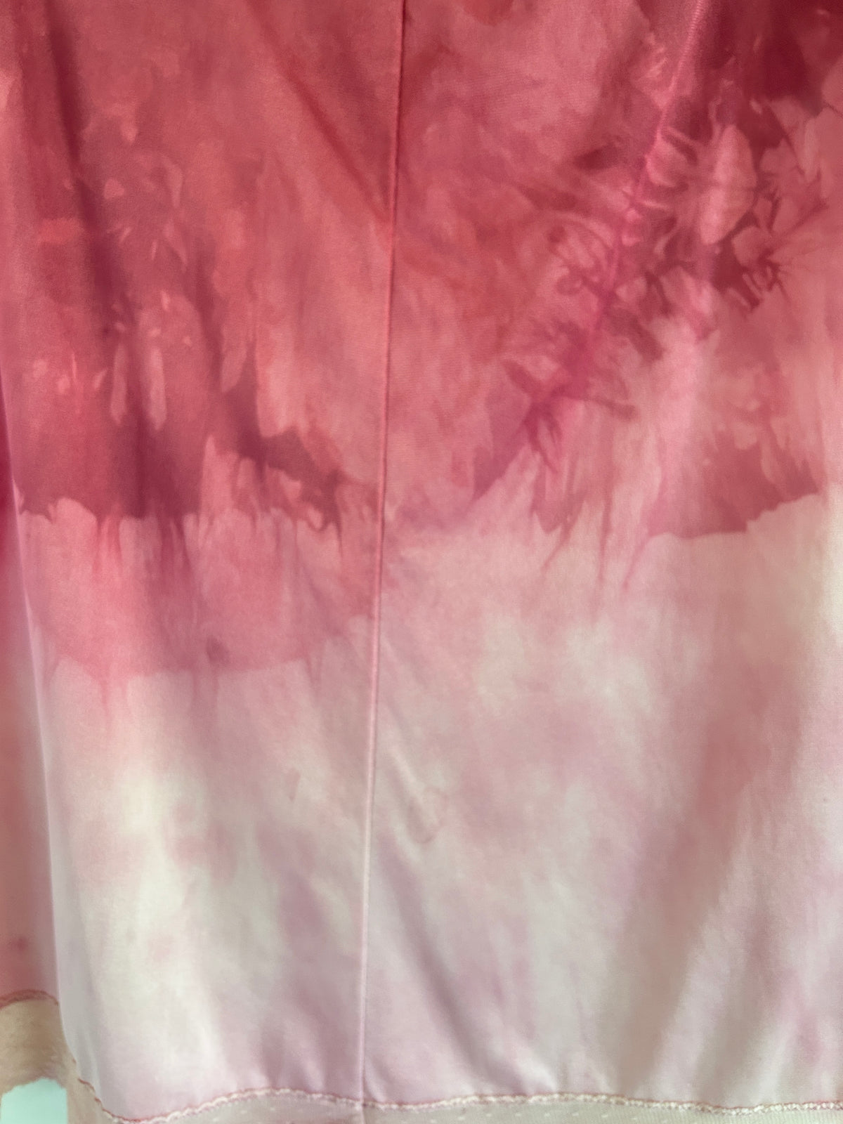 Hand Dyed Vintage Slip Skirt Size M/L #VIN19