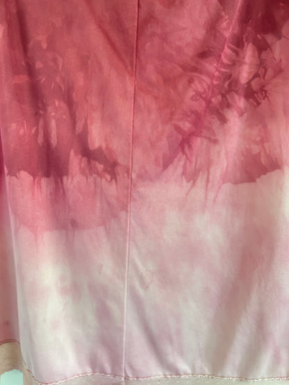 Hand Dyed Vintage Slip Skirt Size M/L #VIN19
