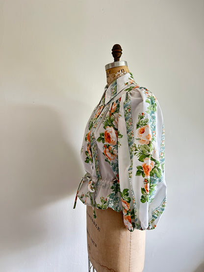 Jorgen Blouse - One of a Kind Upcycled Buttondown Size S/M #JORSM2