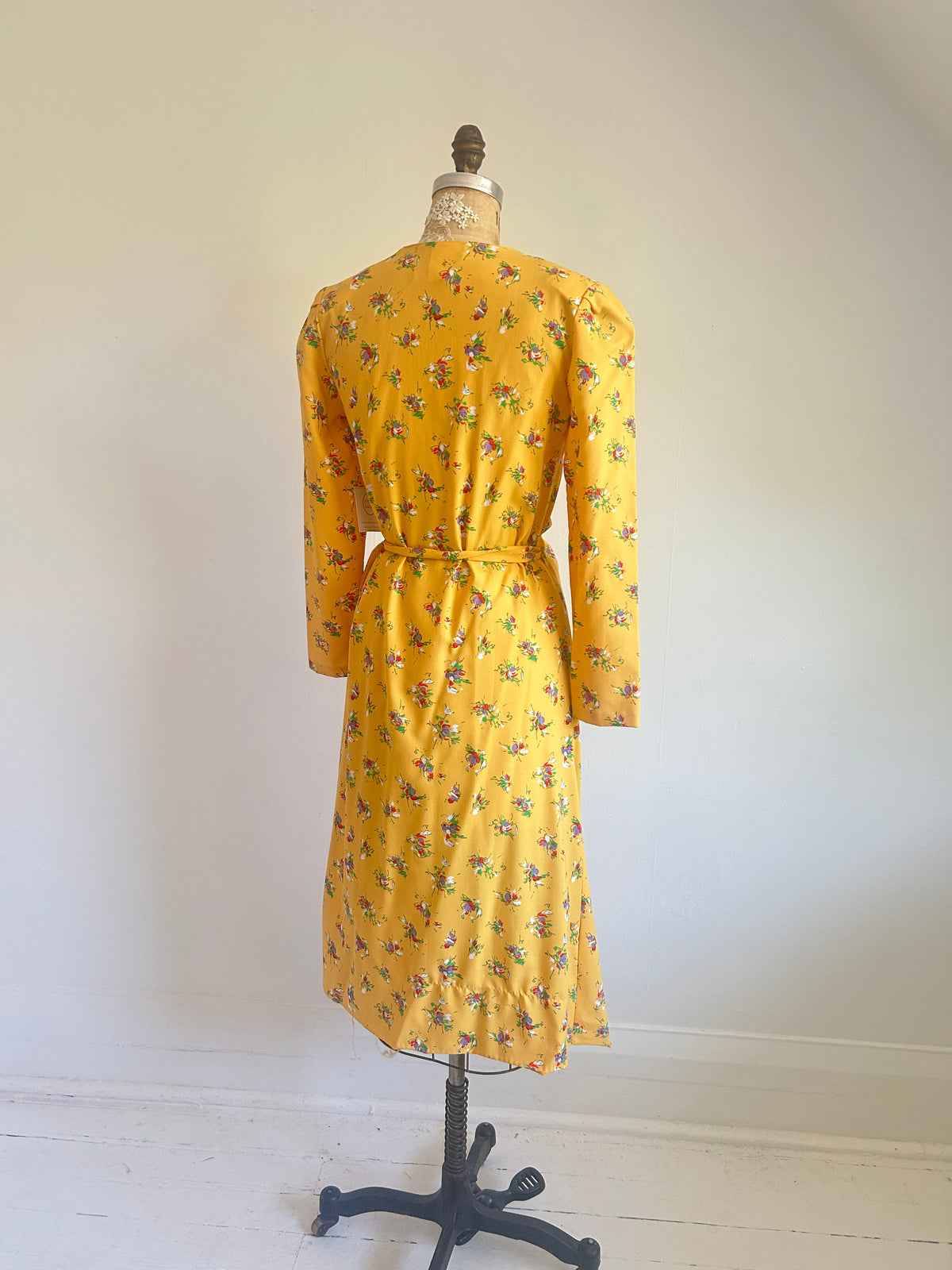 Vintage 80s Wrap Dress Size XS/S #VIN23