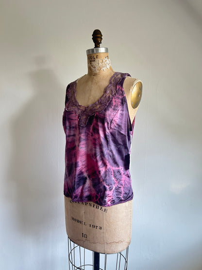 Hand Dyed Vintage Cami Size M/L #VIN12