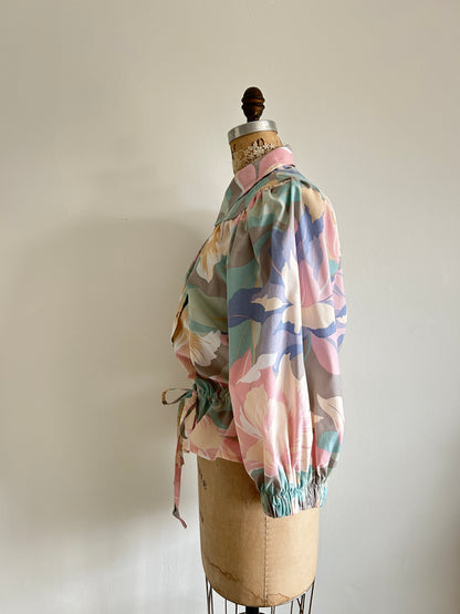 Jorgen Blouse - One of a Kind Upcycled Buttondown Size L/XL #JOR4